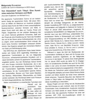 Artikel für das Magazin von Eko Haus